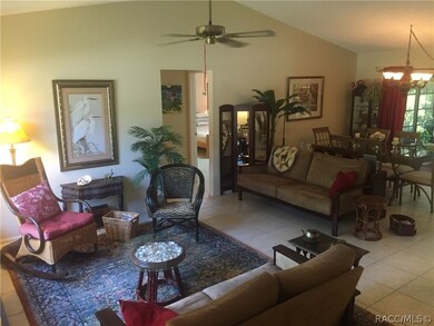 Living Room and view to Dining Area