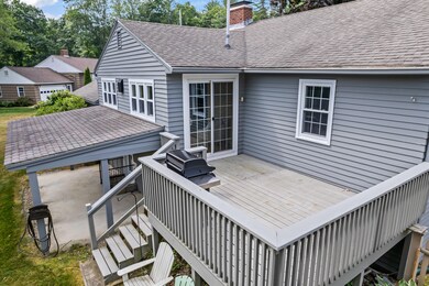 Expansive back deck