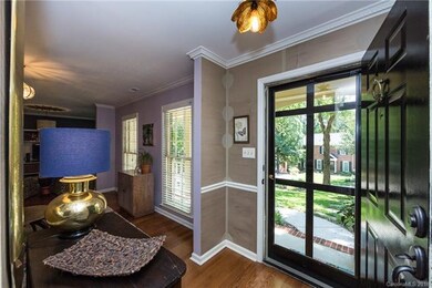 Front entry way leads into formal living room