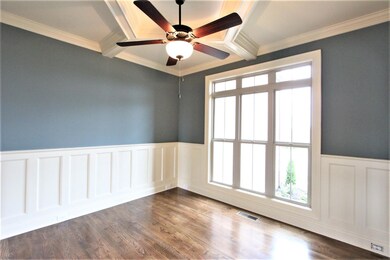 Office/Study With Custom Trim Work