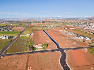 Aerial view of property and surrounding area with rural landscape