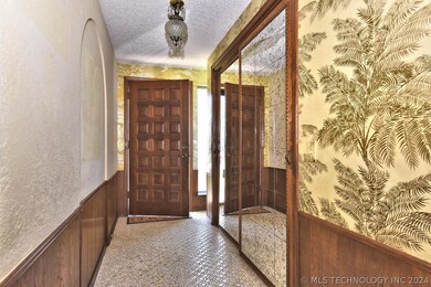 Entry Hall, Closet, Waincotting Throughout