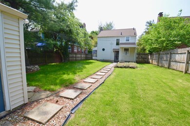 Full view of yard