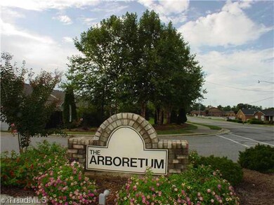Landscaping. Entrance into The Arboretum