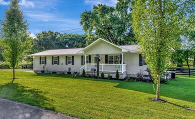 Large front yard