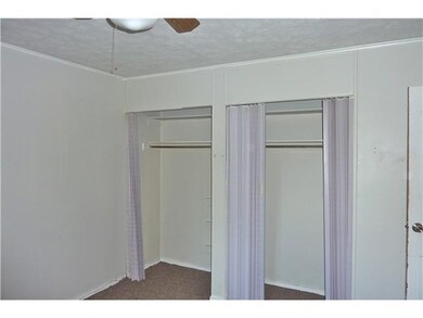 Bedroom View of 2 double closets in bedroom