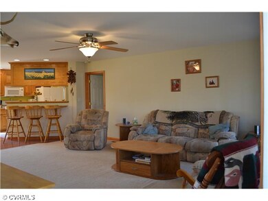 Living Room - Living area is open to dining and ki