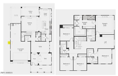 3908 E Boot Track Trail Floorplan