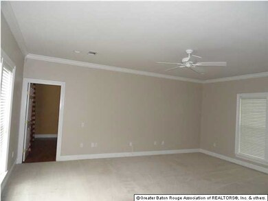 The master bedroom has loads of natural light and 