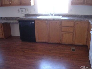 Built in desk with all new countertops.