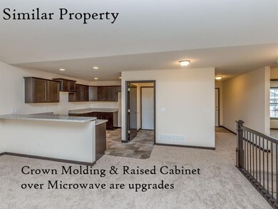 Kitchen View w/raised Breakfast Bar