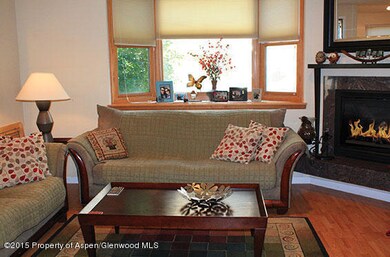 Living Room with gas fireplace