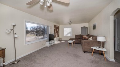 Upper level living room