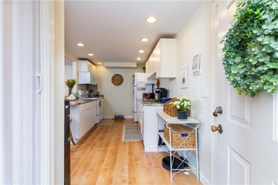 Unit 2 front entryway.