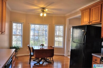 Eating area is just steps away