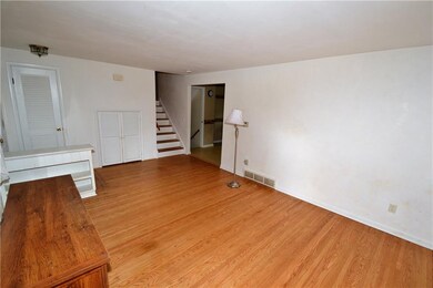 Living room with hardwood floor