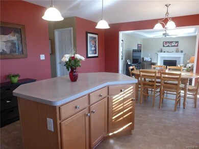 View towards family room