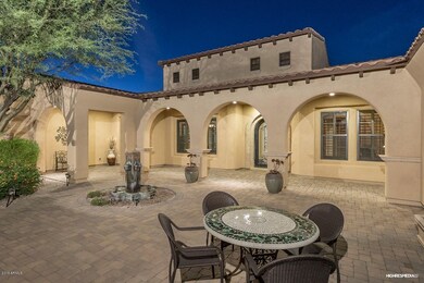 Front Courtyard with Fountain