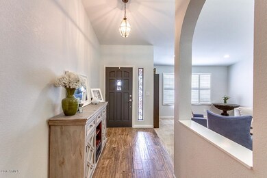 Beautiful hand-scraped wood-like tile