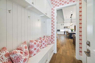 Mud area and laundry room are located off the kitc