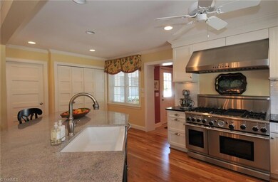 Cook's kitchen with Thermador range.