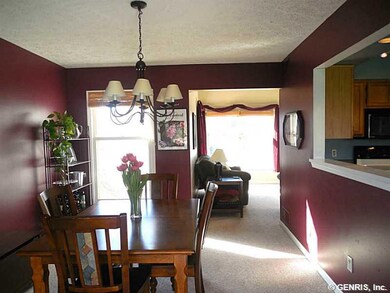 Dining Room. Dining room, open to kitchen; has sli