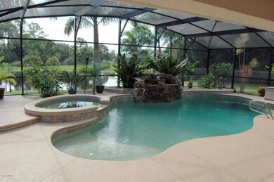 Pool View w/ a pond in Backdrop