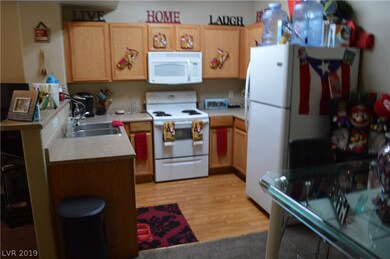 Kitchen is open to dining room
