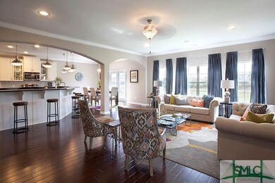 Picture of model home. Home to be built will be si