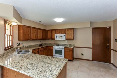 Wonderful eat in kitchen with counter and cabinet 