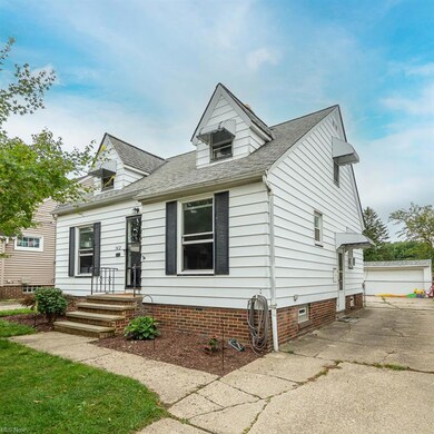 View of cape cod-style house