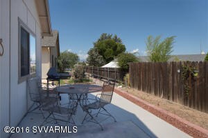 Spacious back Patio