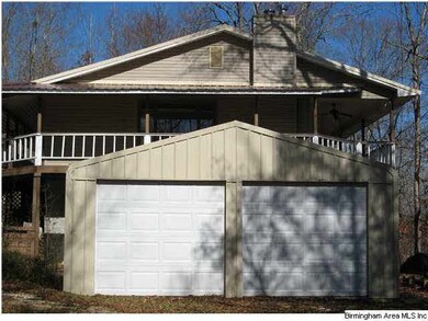 Detached double garage