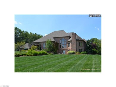 Here is a rear view of the home... It is a stunnin