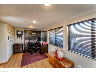 Off the kitchen, this owner uses as a home office-