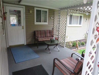 Patio/Deck. Front covered  patio