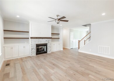 Living Room ~ Home is to be built~ Photos are of S