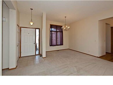 Entry & dining room view