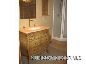 full bathroom in basement