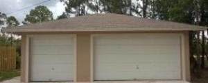 Detached garage