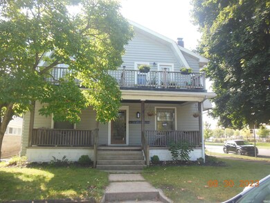 front close of of porch and upper decks