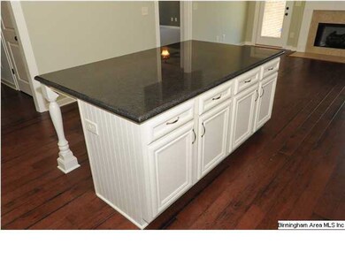 HUGE island with table-like overhang!! Perfect for