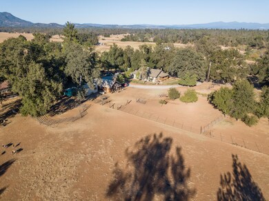 Ariel view of home and land