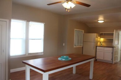Dining room with double windows to the West.