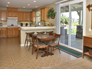 Eat in kitchen area and breakfast bar.