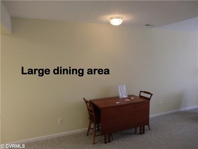 Dining Room - Open plan from kitchen thru to livin