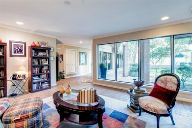 The interior of the home is bathed in natural ligh