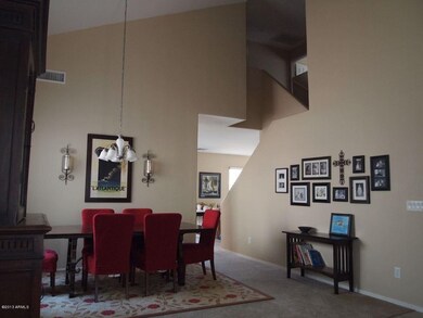 Front living room/dining combo