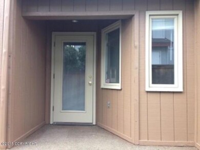 Back door and deck