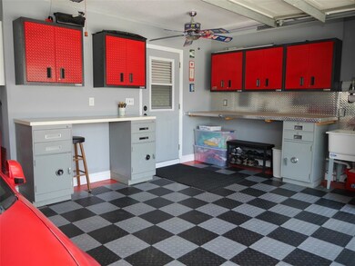 Custom garage space